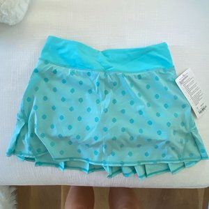 Brand new Blue lululemon tennis skirt - rare color